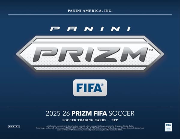 Panini Soccer Prizm FIFA 2025-26 - Retail Booster Pack (4 kort)