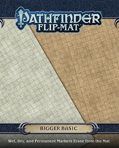 GameMastery Flip-Mat: Bigger Basic - Tabletop MÃ¥tte (27" x 39" Gaming Mat) - D&D & Pathfinder - #PZO30069