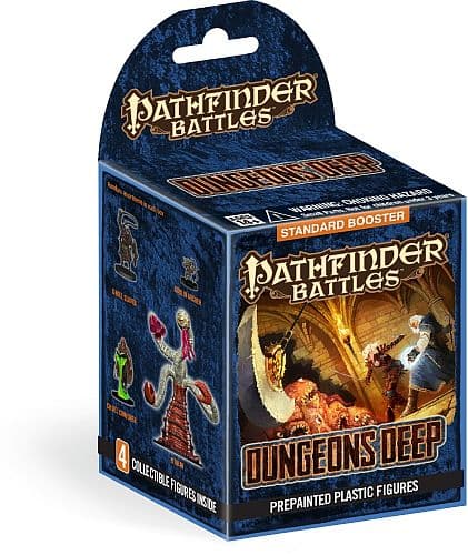 Pathfinder Battles: Dungeons Deep - Booster (4 Figurer)