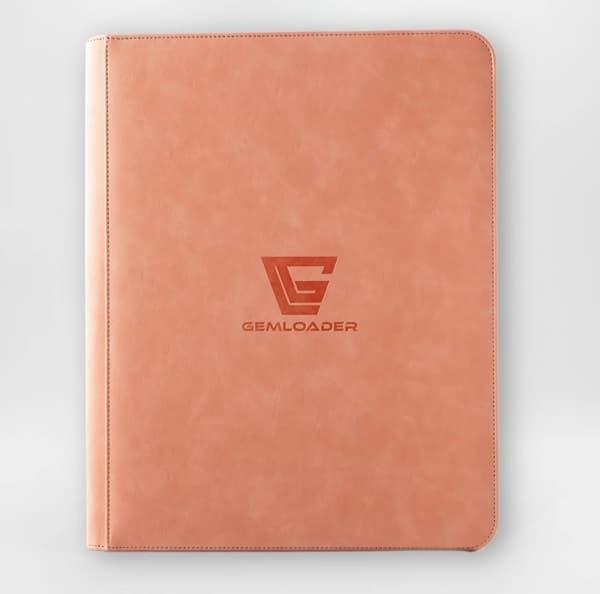 Mappe - Gemloader - Premium 9-Pocket Toploader Binder: Pink (Holder 216 kort)