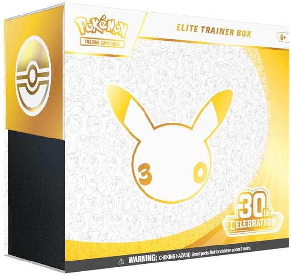 Pokemon Mega Evolution: 30th Celebration - Elite Trainer Box (Nidorina) - Boks med 9 Boosters, Promokort & Tilbehør