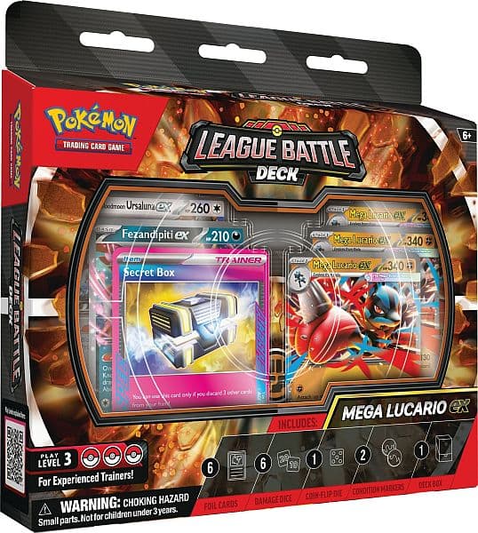 Pokemon League Battle Deck: Mega Lucario ex (2026)