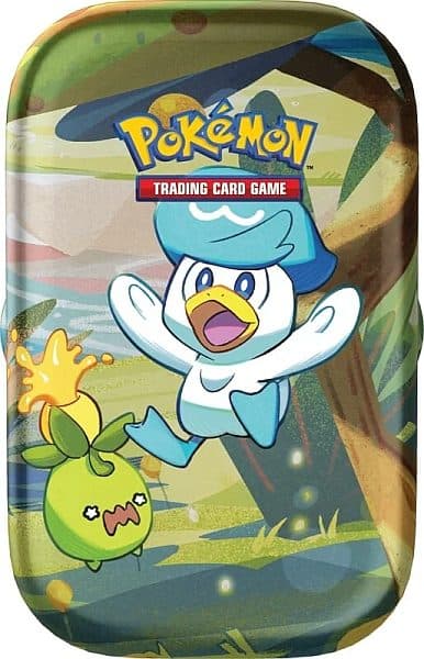 Pokemon Paldea Friends Mini Tin: Quaxly & Smoliv