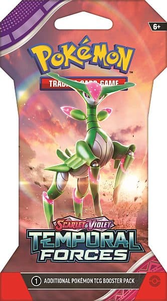 Pokemon SV05: Temporal Forces - Sleeved Booster Pack
