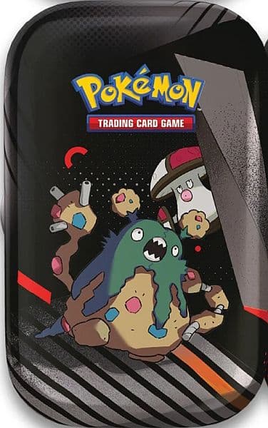Pokemon Black Bolt & White Flare Mini Tin: Garbodor & Amoonguss