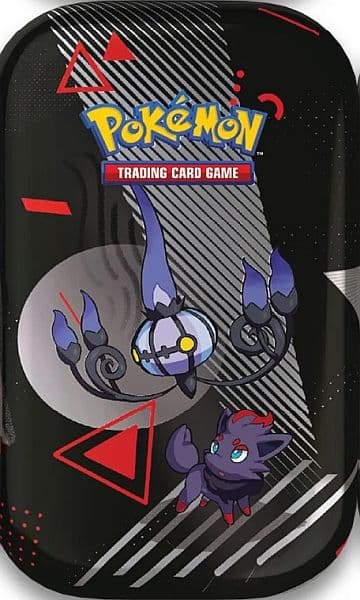 Pokemon Black Bolt & White Flare Mini Tin: Chandelure & Zorua