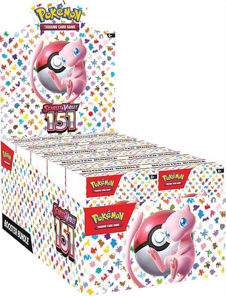 Pokemon Scarlet & Violet: 151 Booster Pack Bundle Display