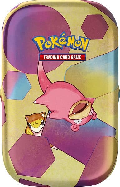 Pokemon Tin Kasse - 2023 Fall Scarlet & Violet: 151 Mini Tin: Slowpoke (2 Boosters & Mønt)