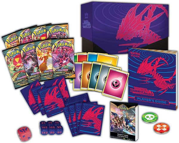 Pokemon Sword & Shield: Darkness Ablaze Elite Trainer Box! - Turneringsboks for begyndere