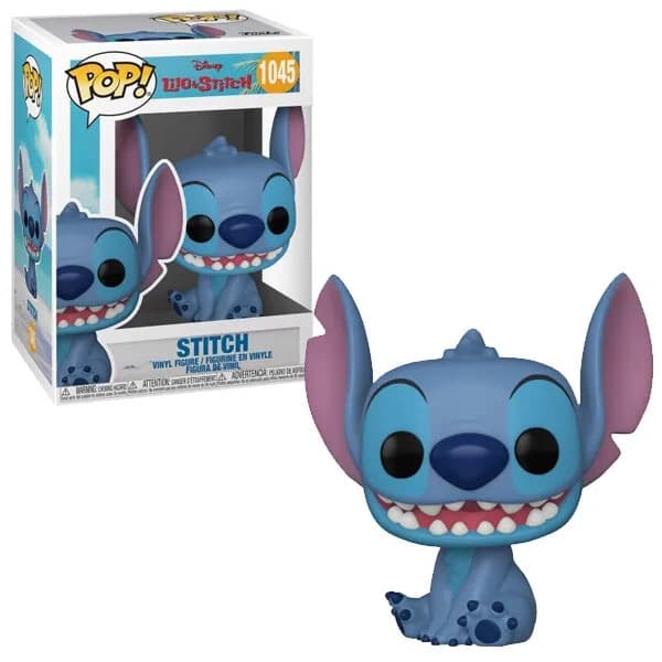 Funko Pop: Lilo & Stitch - Stitch (Smiling Seated) #1045 - Vinyl Figure 9cm