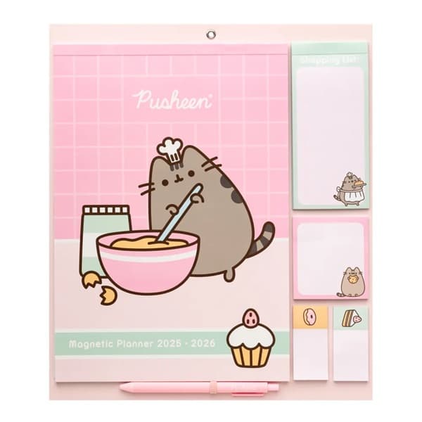Pusheen - Planner With Magnet 2025/2026