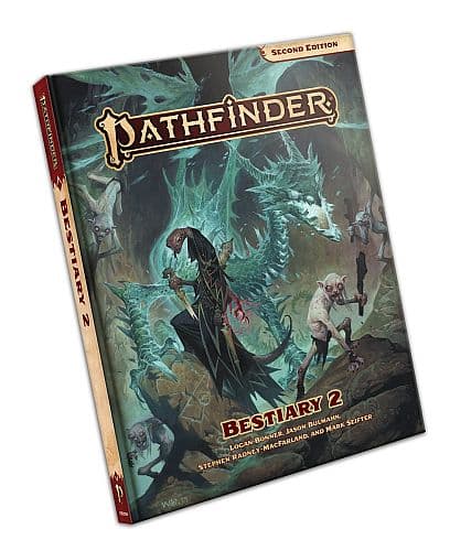 Pathfinder 2e Grundbog - Bestiary 2 (Hardcover) #PZO2104