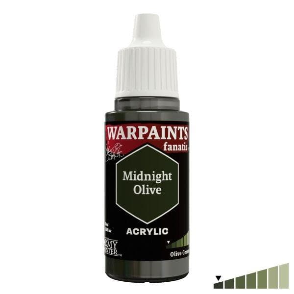 Army Painter Warpaints: Masterclass: John Blanche - Fanatic: Acrylics - Midnight Olive - WP4012