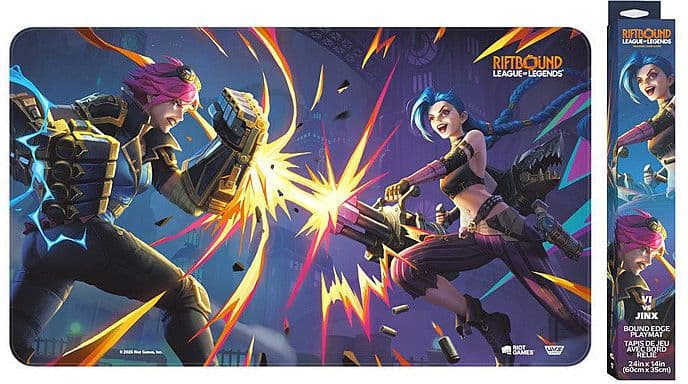 Spillemåtte (Playmat) - Riftbound: League of Legends TCG: Set 04: Vendetta #1: Vi vs Jinx