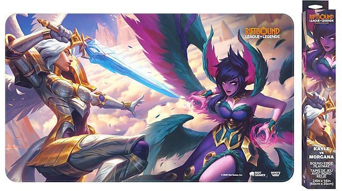Spillemåtte (Playmat) - Riftbound: League of Legends TCG: Set 04: Vendetta #4: Kayle vs Morgana