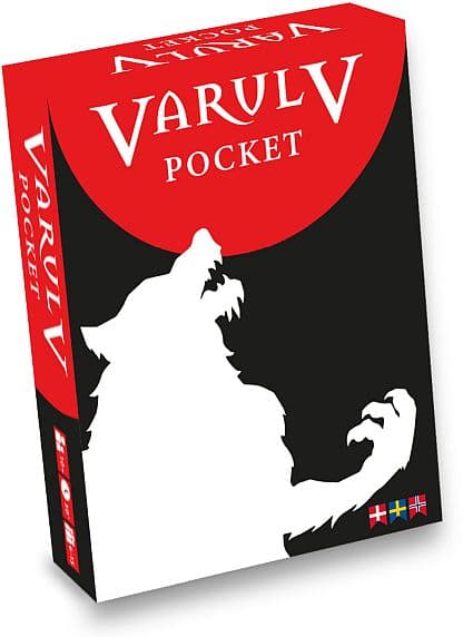 Varulv (Dansk): Pocket - Werewolf Card Game with Norse Mythology Theme