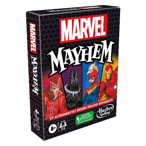 Marvel Mayhem (Dansk) - Board Game