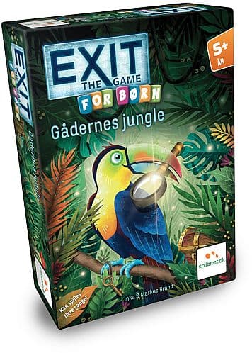EXIT: The Game (Dansk) - Børn: Gådernes Jungle (Escape Room Puzzle Game)