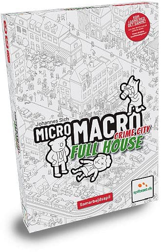 MicroMacro: Crime City 2 - Full House (Dansk) - Board Game