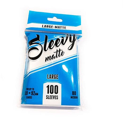 Sleevy - Large Sleeves - 59x92mm: Matte (100 Kortlommer)