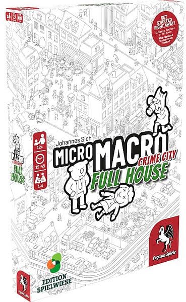 MicroMacro (Engelsk): Crime City #2: Full House - Standalone Board Game