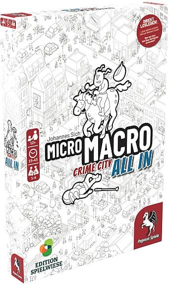 MicroMacro: Crime City 3 (Engelsk) - Board Game