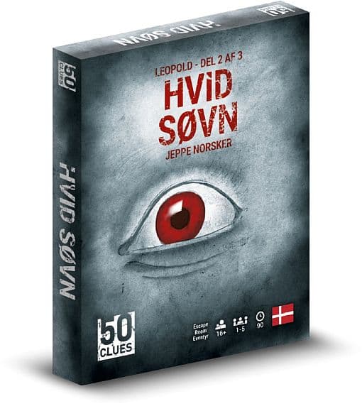 50 Clues: Hvid Søvn (Maria: 2/3) (Dansk) - Card Game