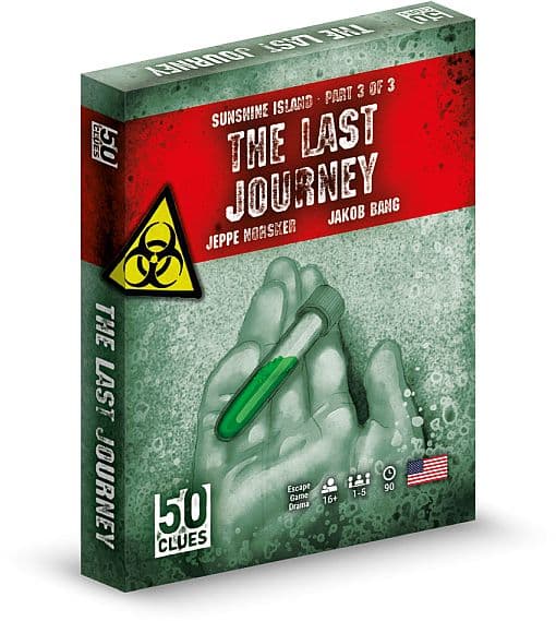 50 Clues: The Last Journey (Sunshine Island 3/3) (Engelsk) - Card Game