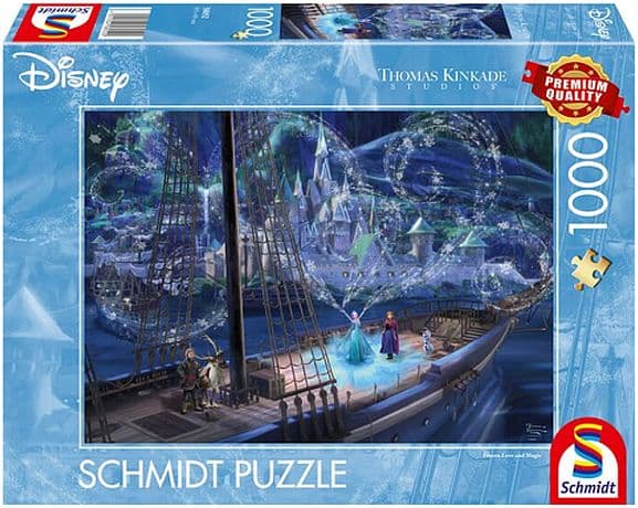 Schmidt Spiele: Disney - Frozen, Love and Magic - Puzzle (1000 Pieces)