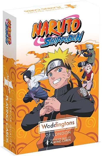 Waddingtons Number 1: Naruto - Playing Cards (Spillekort)