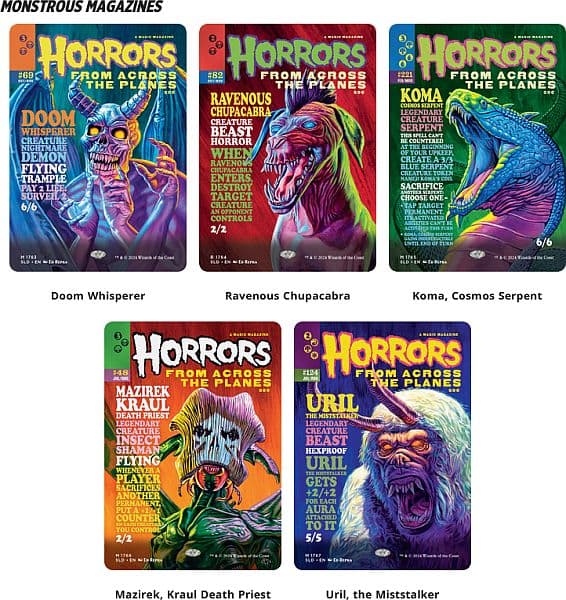 Secret Lair Drop Series (2024): Camp Totally Safe Superdrop: Monstrous Magazines (Regular)