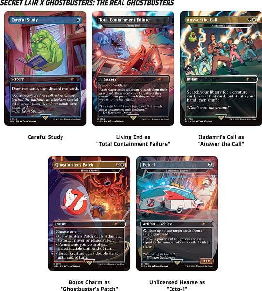 Secret Lair Drop Series (2024): Camp Totally Safe Superdrop: Secret Lair x Ghostbusters: The Real Ghostbusters (Foil)