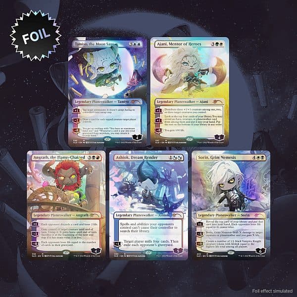 Secret Lair Drop Series (2022): February Superdrop: Li'l Walkers (Foil)