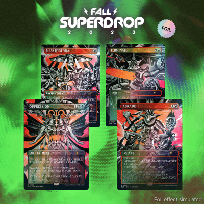 Secret Lair Drop Series (2023): Fall Superdrop: Absolute Annihilation (Foil)