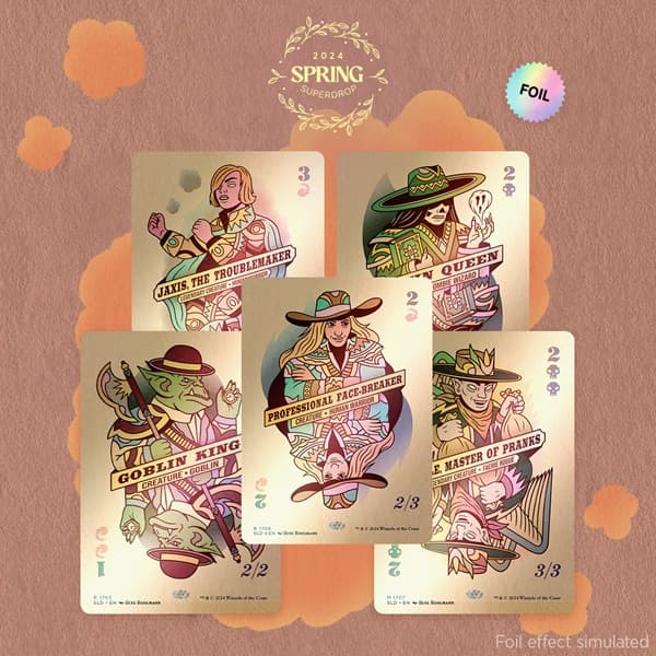 Secret Lair Drop Series (2024): Spring Superdrop: Poker Faces (Foil)