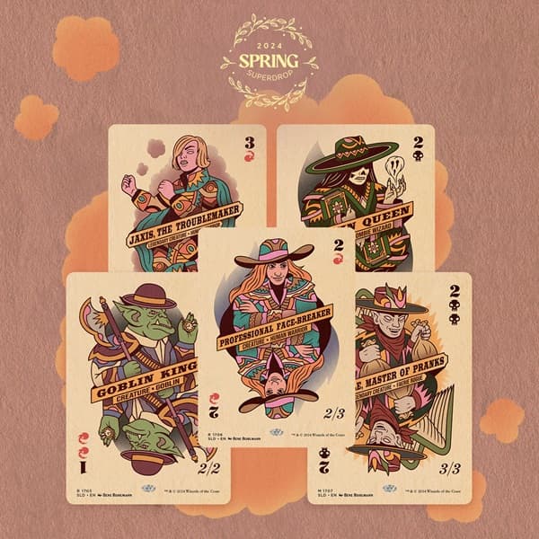 Secret Lair Drop Series (2024): Spring Superdrop: Poker Faces (Regular)