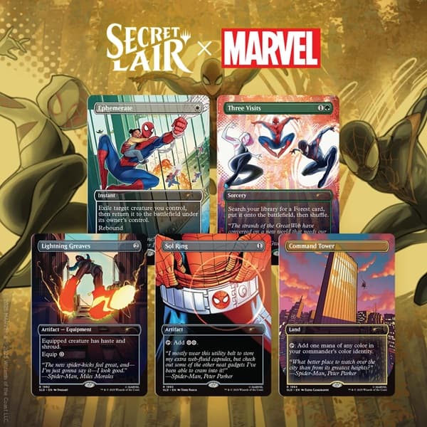 Secret Lair Drop Series (2025): Marvel's Spider-Man Superdrop: Secret Lair x Marvel's Spider-Man: Heroic Deeds (Regular)