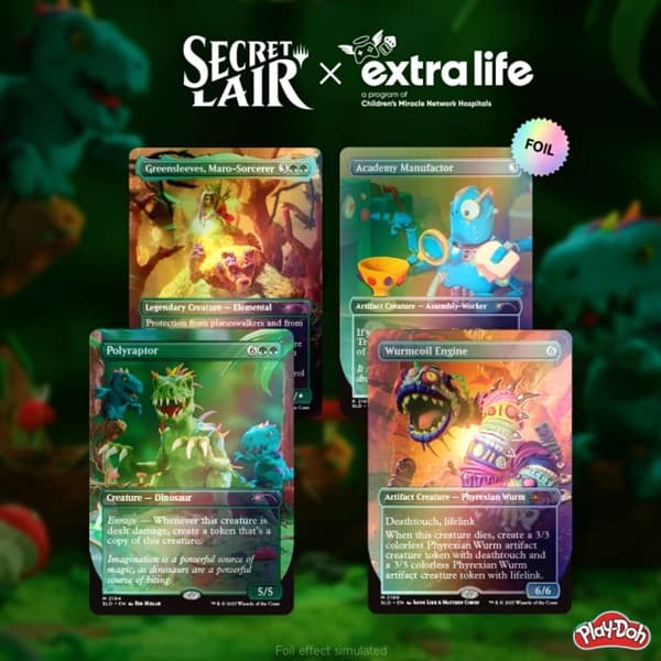 Secret Lair Drop Series (2025): Extra Life Superdrop: Secret Lair x Play-Doh: Squishful Thinking (Foil)