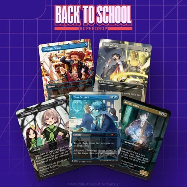 Secret Lair Drop Series (2026): Back to School Superdrop: Mahō Gakuin Seishun Hakusho (Regular)