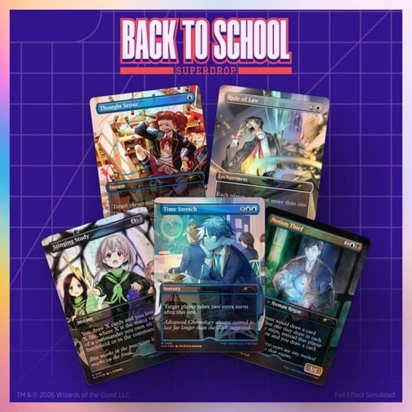 Secret Lair Drop Series (2026): Back to School Superdrop: Mahō Gakuin Seishun Hakusho (Foil)