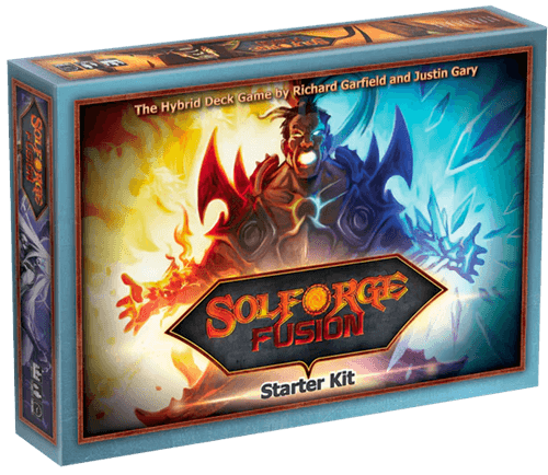 SolForge Fusion Hybrid Card Game: Starter Kit (4 Half-Decks + Tilbehør)