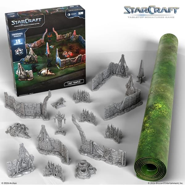 StarCraft: The Miniatures Game: Terrain Expansion Set - Lost Temple