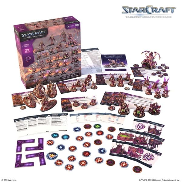 StarCraft: The Miniatures Game - Zerg - Starter Set