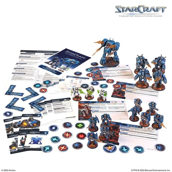 StarCraft: The Miniatures Game - Terran - Starter Set