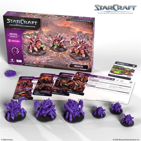 StarCraft: The Miniatures Game - Zerg: Roach - Expansion Set