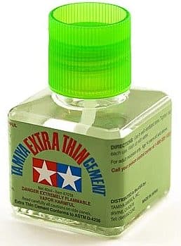 Lim - Tamiya - Extra Thin Cement - Plastic Glue (Plastiklim 40ml)