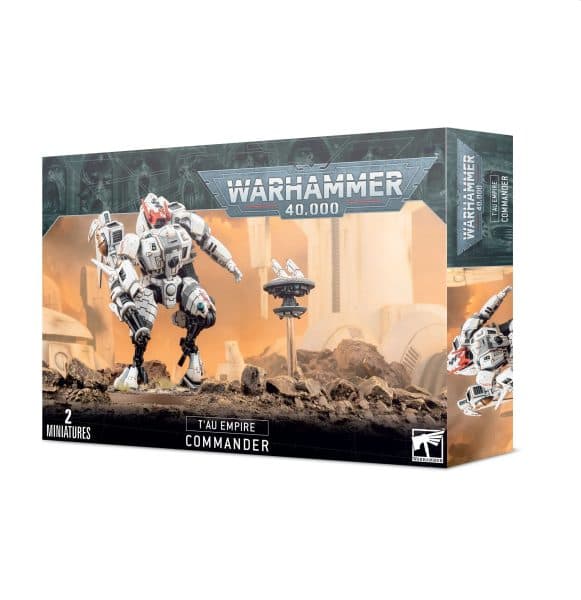 T'au Empire (Tau) - Commander in XV-85 Enforcer Armour Battlesuit / XV86 Coldstar Battlesuit - 99120113079