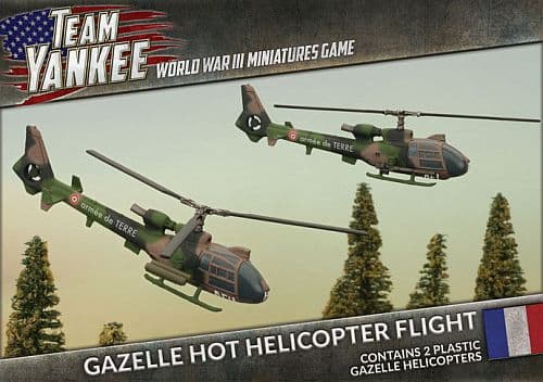 Free Nations: Gazelle HOT Helicopter Flight - Team Yankee