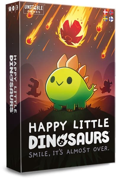 Happy Little Dinosaurs (Dansk) - Card Game