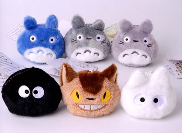 My Neighbor Totoro - Random/Tilfældig Character - Plush Keychain/Nøglering